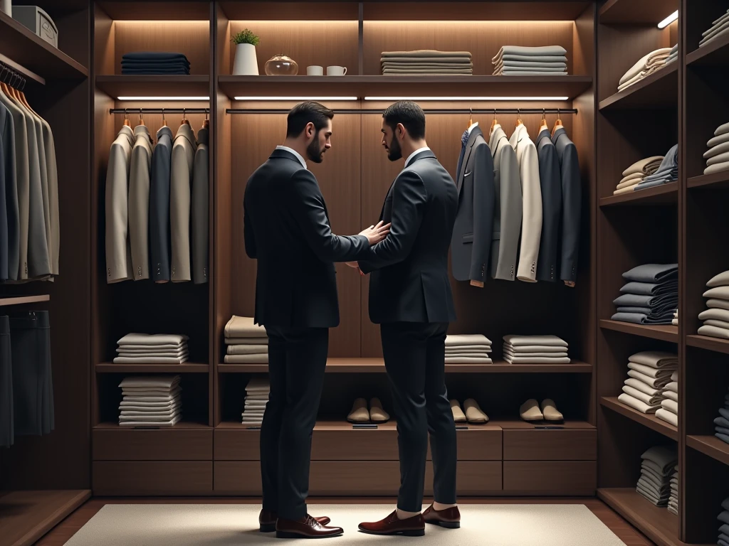 Profesjonell garderobeorganisering og gjennomgang