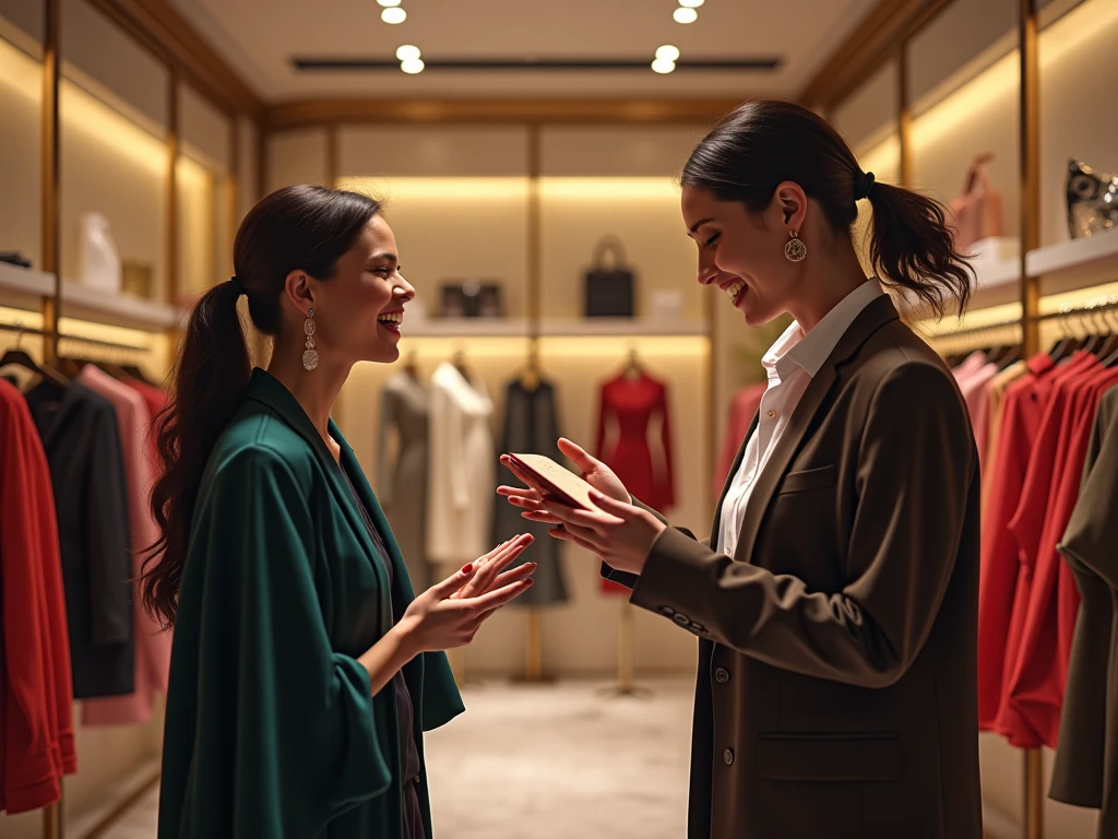 Personlig shopping assistanse med stilkonsulent