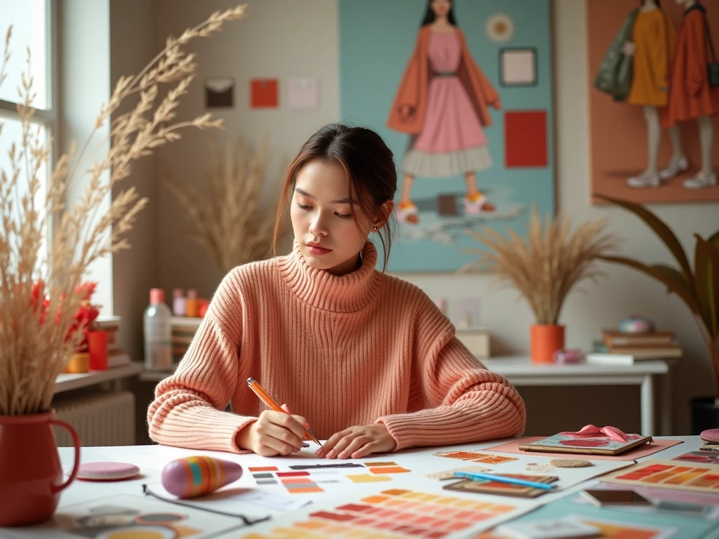 Fargepalett og fargeanalyse for personlig stil